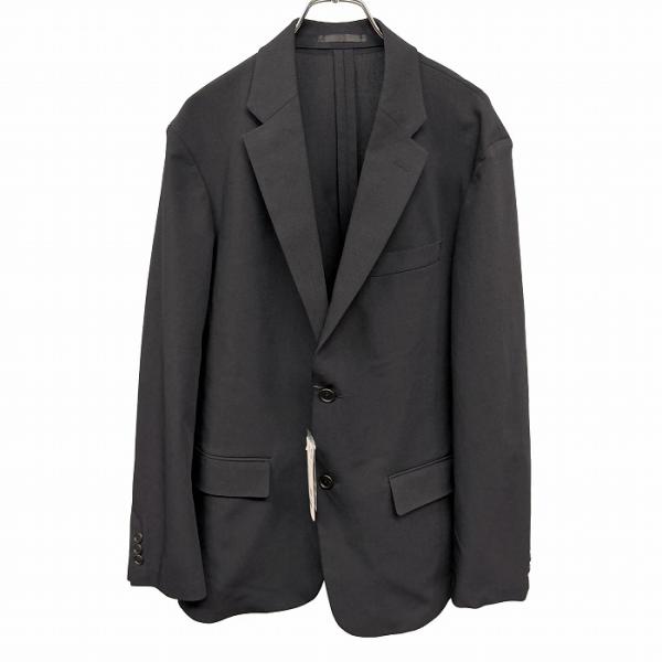 ユニクロ 【新品】UNIQLO 感動ジャケット 裏地無し 無地 2つボタン留め センターベント 長袖...