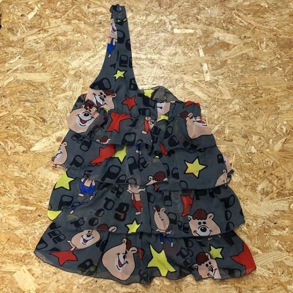 【コラボ】 WC 若槻千夏 × BROWNY キャミソール 裏地付き ティアード ワンショルダー カ...