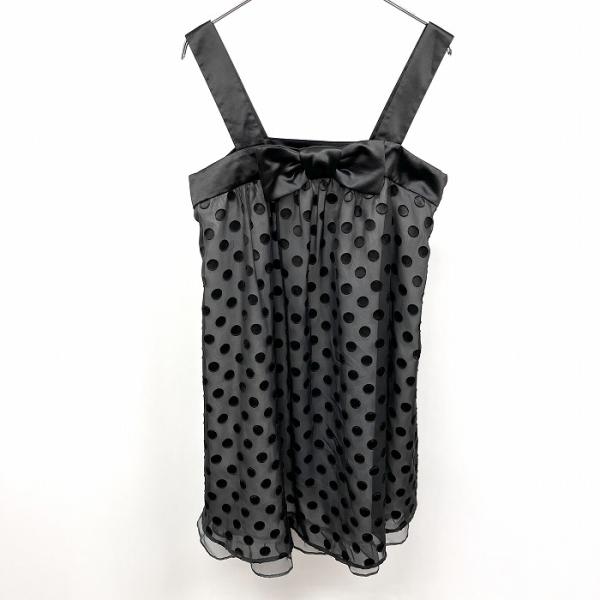 ギャルフィット GALFIT オーガンジー パネルワンピース 肩紐 ジャンパースカート チュニック ...