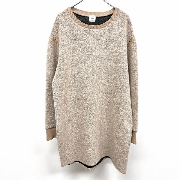 ロク ビューティーアンドユース 6(ROKU) BEAUTY＆YOUTH ボアカットソーワンピース ...