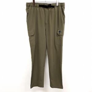 HELLY HANSENグレー ナイロン スノーパンツ メンズ HELLY HANSEN ヘリーハンセン アウトドアパンツ 裾から膝に