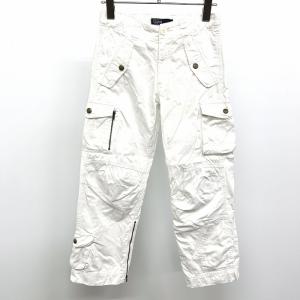 POLO RALPH LAUREN◇カーゴパンツ/88/コットン/BEG/無地 : セカンド