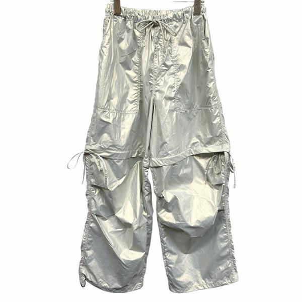 【新品】RODEO CROWNS WIDE BOWL 薄手 光沢感 ワイド ベイカーパンツ ナイロン...
