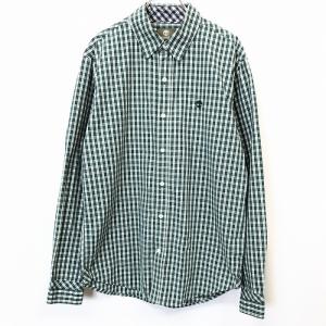 Timberland（ティンバーランド） S メンズ 男性 シャツ チェック ロゴ