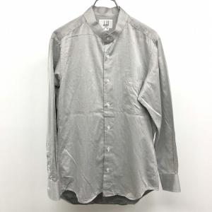 ディオール Dior 18SS 比翼 ドレスシャツ 刺繍 39 白 ホワイト