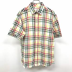 FICCE フィッチェ Ficce futuro Y.KONISHI シャツ チェック 半袖