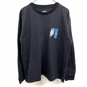 【XL】グラニフ 松本大洋 ネコ ルーズフィットシャツ 長袖 未使用品 グラニフ graniph タグ付き 松本大洋 ネコ ルーズフィット