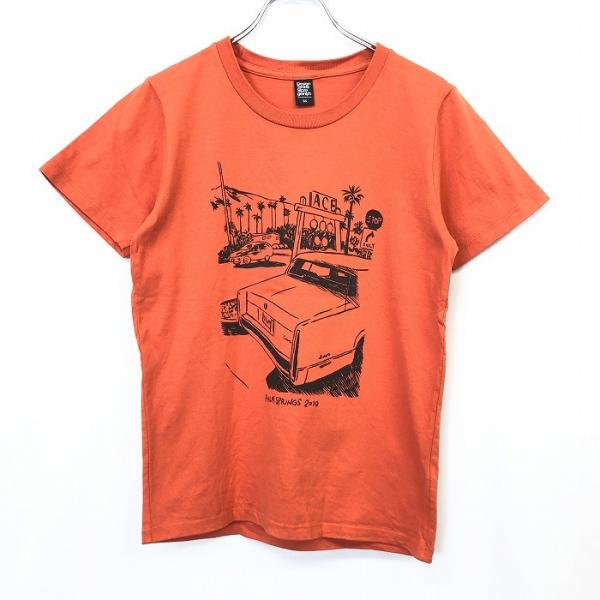 graniph SS メンズ Tシャツ イラスト プリント 車 PALM SPRINGS 2010 ...