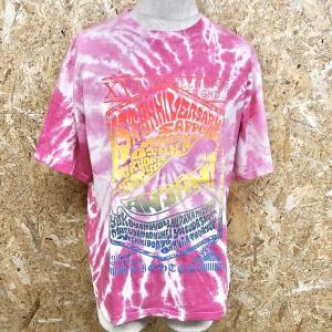 関ジャニ∞ 十五祭 カンジャニエイト - メンズ レディース Tシャツ 2019 15th anniversary コンサート ライブ 半袖 綿100% タイダイピンク｜undo-rowa