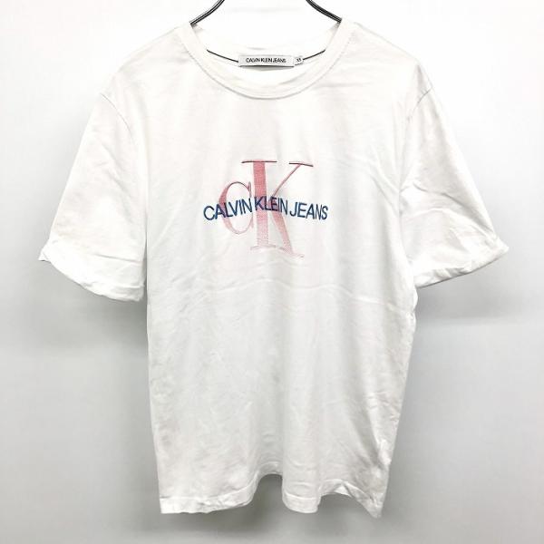 Calvin Klein Jeans カルバンクライン ジーンズ XS レディース Tシャツ カット...