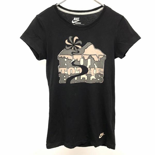 ナイキ NIKE Tシャツ カットソー スリムフィット 『RUN TO THE HILLS』 丸首 ...