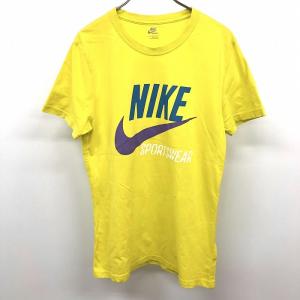 NIKE ナイキ M メンズ 男性 Tシャツ カットソー ロゴと自転車の