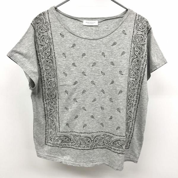 BEAUTY＆YOUTH UNITED ARROWS Tシャツ カットソー 刺繍柄 ペイズリー バテ...