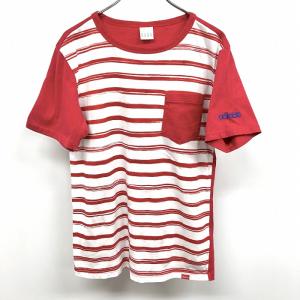 アディダス ネオ adidas NEO Tシャツ 手書き風のボーダー 袖ロゴ 丸首 半袖 ポケット ...