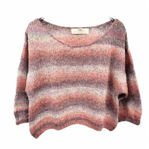 HUNTING WORLD / ニット・セーター(厚手)/--/カシミア/GRY/44KN51 HUNTING WORLD◇ニット・セーター(厚手)/--/カシミア/GRY/44KN51