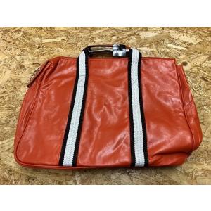 UQ ハンドバッグ 鍵付き かばん カバン オレンジ