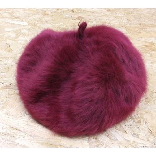 リパブリック ベレー帽 帽子 ナイロン×ウール 赤系 レッド系