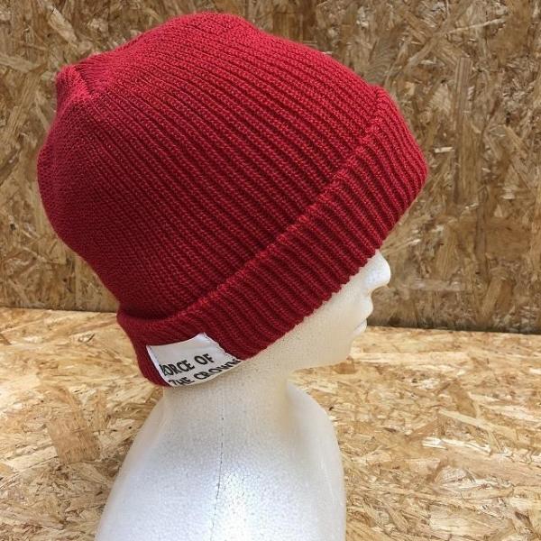 ハレ HARE ニットキャップ 『 FORCE OF THE CROWN 』 ワッペン付き ワッチキ...
