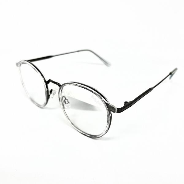 バッドボーイ クリアサングラス メガネ [レンズ枠＆テンプル：ニッケル合金/レンズ：プラスチック] ...