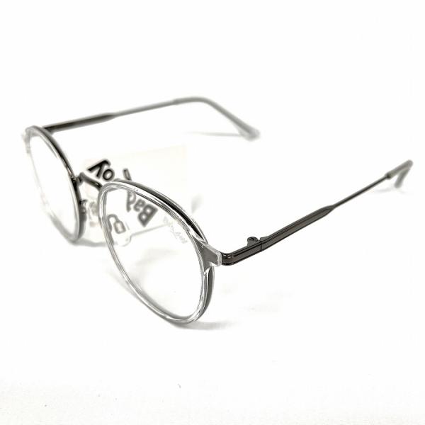 バッドボーイ クリアサングラス メガネ [レンズ枠＆テンプル：ニッケル合金/レンズ：プラスチック] ...