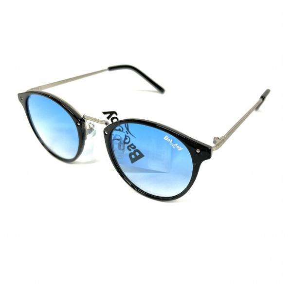 バッドボーイ サングラス メガネ [レンズ枠＆テンプル：ニッケル合金/レンズ：プラスチック] 青 青...