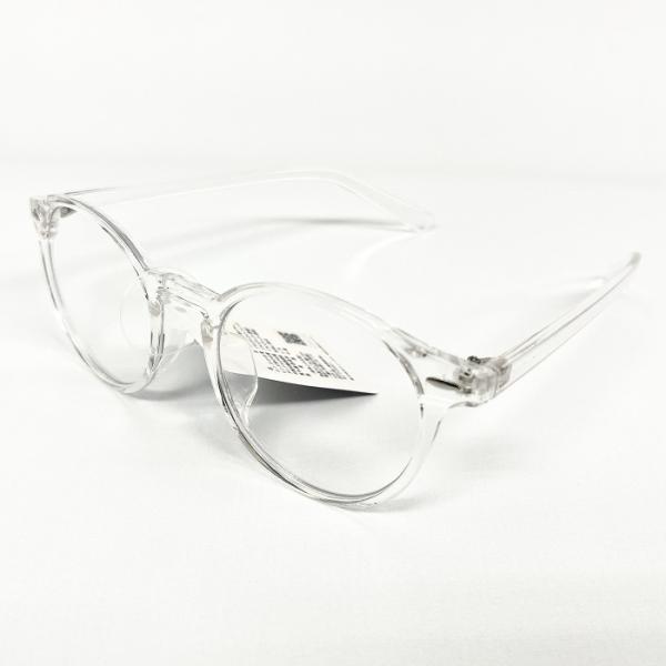 エバーラスト クリアサングラス メガネ アイウェア [レンズ枠＆テンプル＆レンズ：プラスチック] 透...