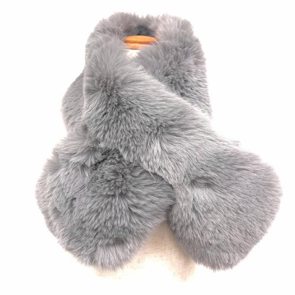 nano・universe ナノユニバース - レディース 女性 ティペット フェイクファー マフラ...