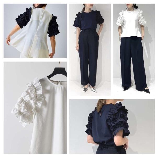 【予約販売】Mewl(ミュール)/袖コンシャスTOPS(3月下旬入荷予定)