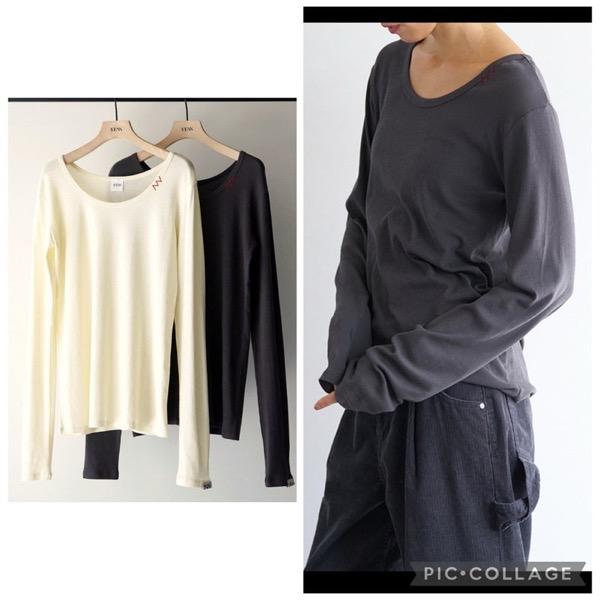【予約販売】YENN(イエン)/U-NECK LONG TEE(6月中入荷予定)