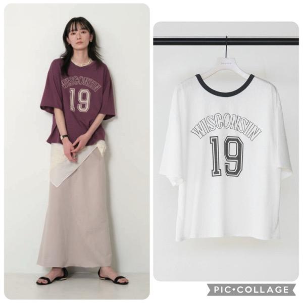 【予約販売】CHIGNON(シニヨン)/ナンバリングTEE(5月中入荷予定)