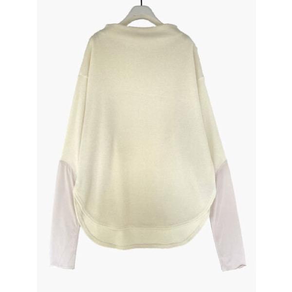 CHIGNON(シニヨン)/チュールスリーブニットソーPO