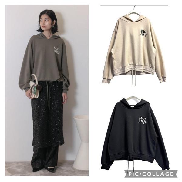 CHIGNON(シニヨン)/ワンポイントロゴフーディー