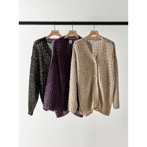 【予約販売】YENN(イエン)/OPENWORK KNIT CD(4月下旬入荷予定)