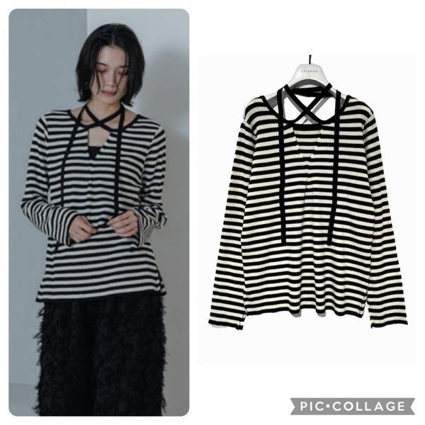 CHIGNON(シニヨン)/チョーカーニット