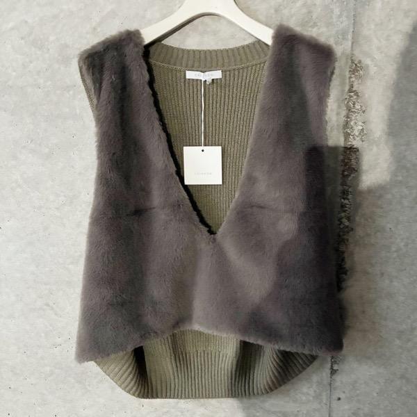 【14800→10360】CHIGNON(シニヨン)/ファードッキングベスト