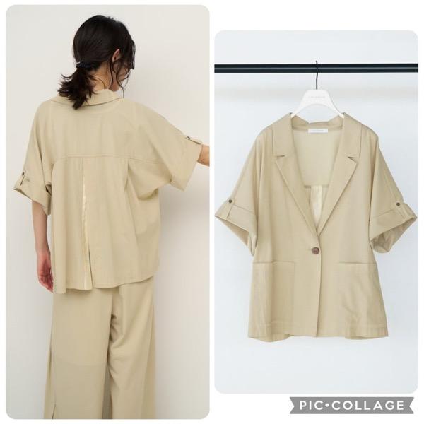 【予約販売】CHIGNON(シニヨン)/バックスリットシアーJK(4月下旬入荷予定)