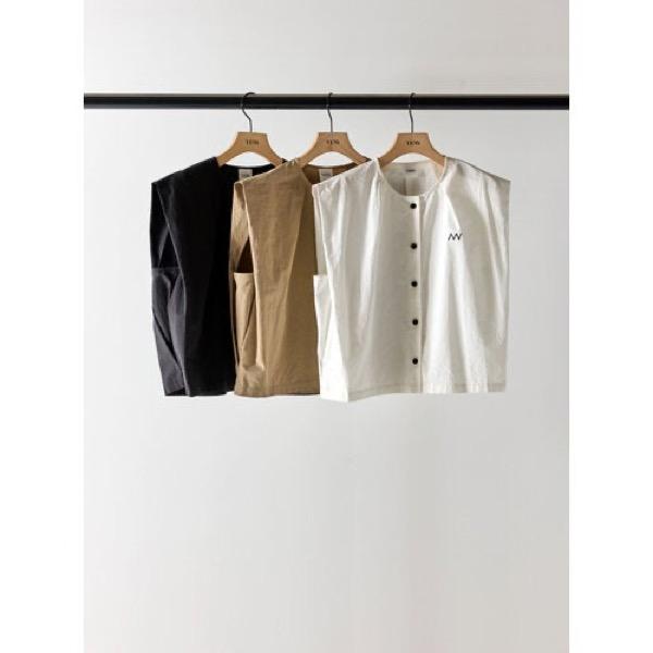 【予約販売】YENN(イエン)/SLEEVELESS SHIRT(5月下旬入荷予定)