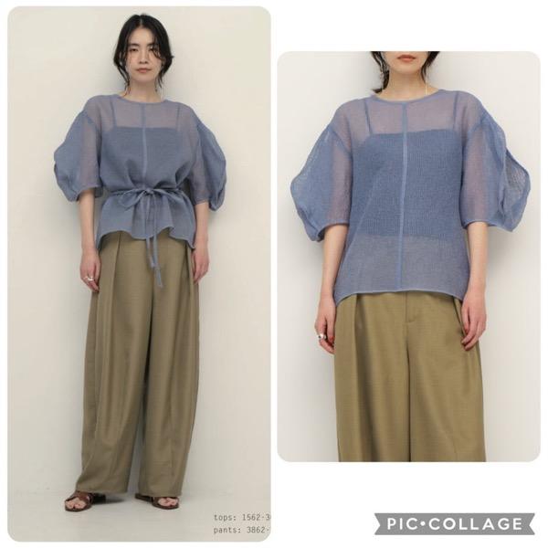 【予約販売】CHIGNON(シニヨン)/シアーチェックボリュームPO(4月下旬入荷予定)
