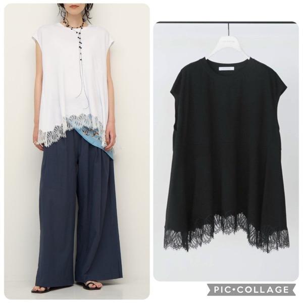 【予約販売】CHIGNON(シニヨン)/レースフレンチカットソー(4月下旬入荷予定)