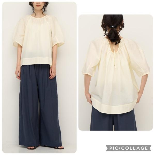 【予約販売】CHIGNON(シニヨン)/ライトシアーバックギャザBL(4月下旬入荷予定)