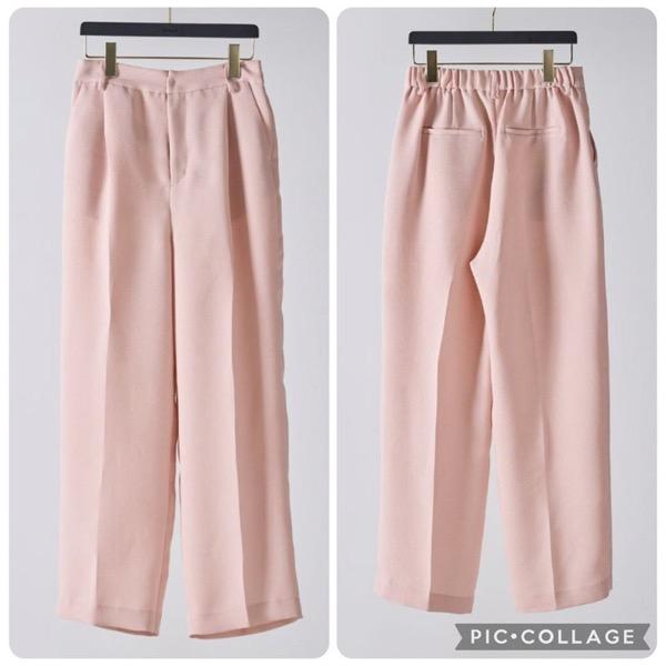 【予約販売】Mewl(ミュール)/リネンライクストレートPT(２月中入荷予定)