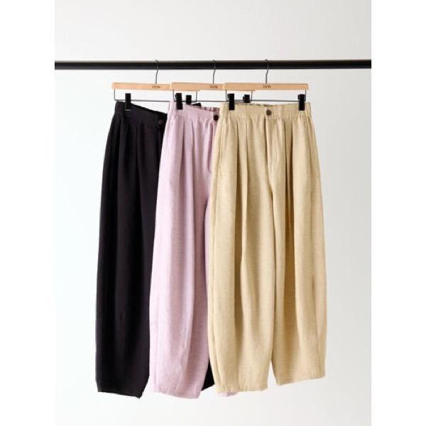 【予約販売】YENN(イエン)/VOLUME CURVE PANTS(5月下旬入荷予定)