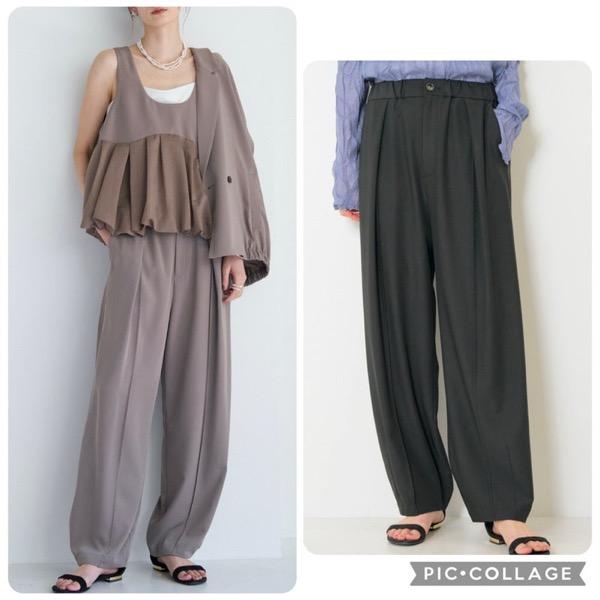 【予約販売】CHIGNON(シニヨン)/ドレープコクーンPT(6月上入荷予定)