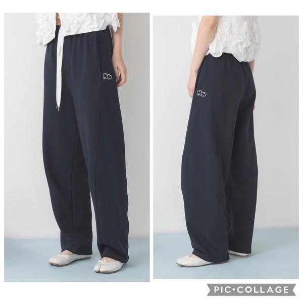 【予約販売】Mewl(ミュール)/CURVY SWEAT PANTS(1月中旬入荷予定)