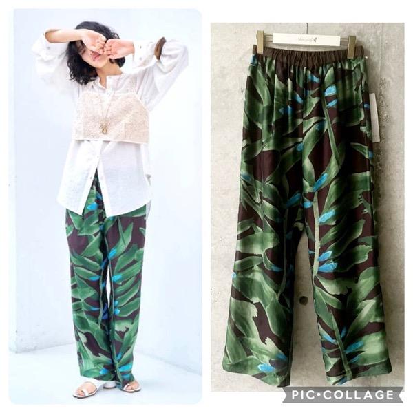 【19800→13860】CHIGNON(シニヨン)/オリジナルリーフプリントPT