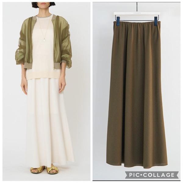 【予約販売】CHIGNON(シニヨン)/サマーメッシュ麻混バイアスSK(2月中入荷予定)