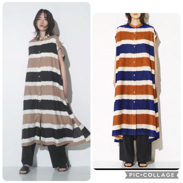 【予約販売】CHIGNON(シニヨン)/オリエンタルボーダーシャツOP(4月下旬入荷予定)