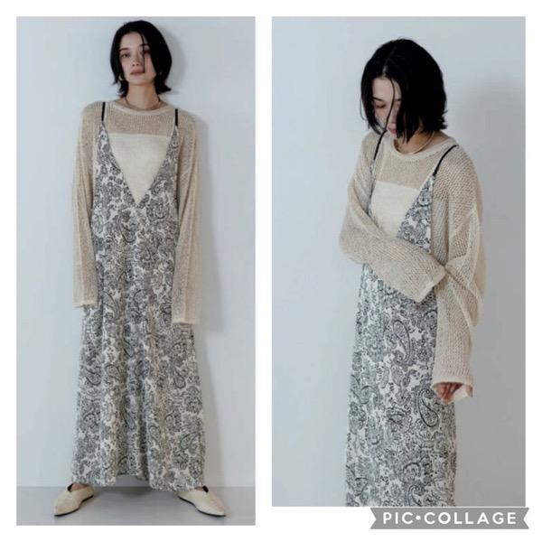 CHIGNON(シニヨン)/ペイズリーキャミOP