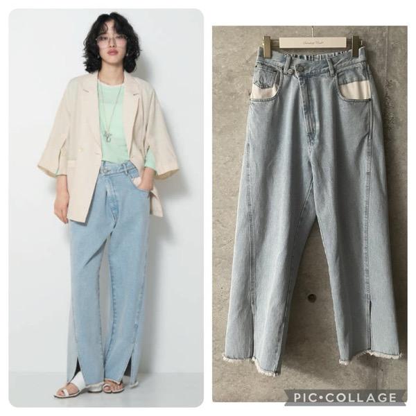 CHIGNON(シニヨン)/ラップアジャストデニム