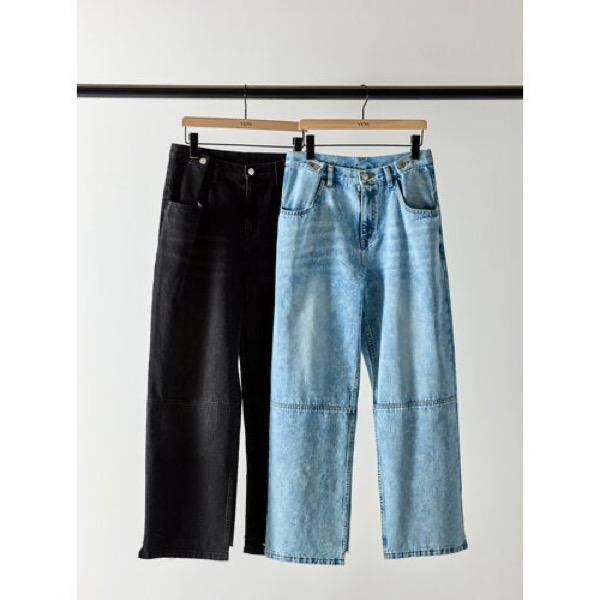 【予約販売】YENN(イエン)/TUCK BELT DENIM PT(5月下旬入荷予定)